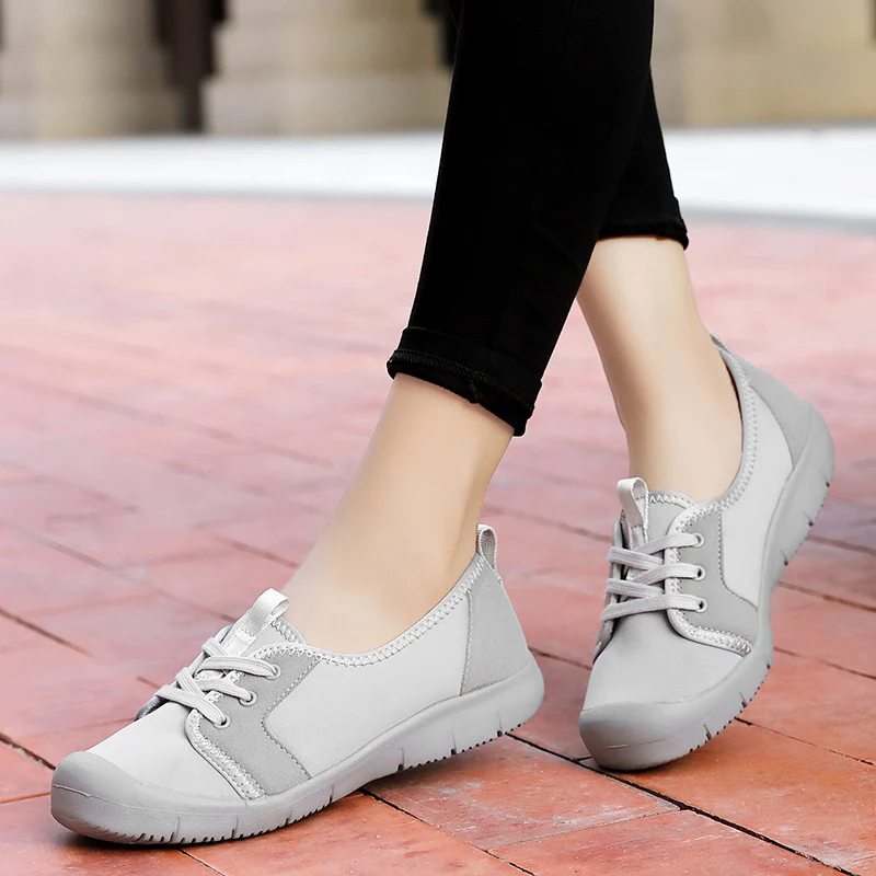 Damen Freizeit-Sneaker mit flexiblem Obermaterial und rutschfester Sohle Heidi Mode - Image 2