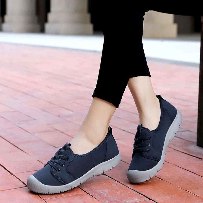 Damen Freizeit-Sneaker mit flexiblem Obermaterial und rutschfester Sohle Heidi Mode - Image 4