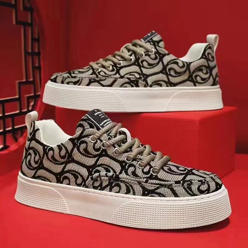 Damen Freizeit Sneaker mit hochwertigem gewebtem Obermaterial und verstärkter Sohle Heidi Mode - Image 4