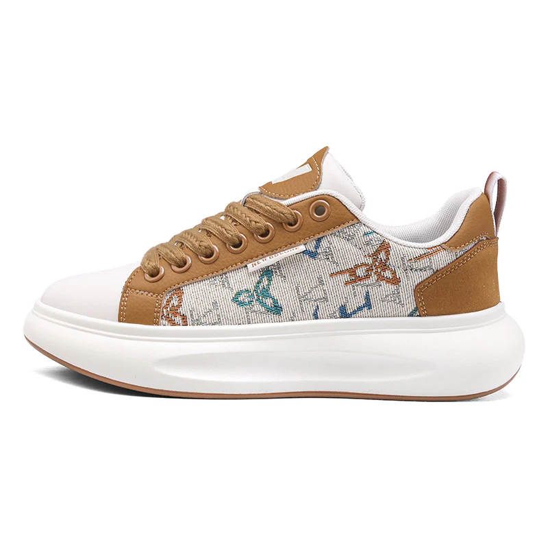 Damen Freizeit Sneaker mit modischer Textil-Oberfläche und bequemer Dämpfung Heidi Mode - Image 5