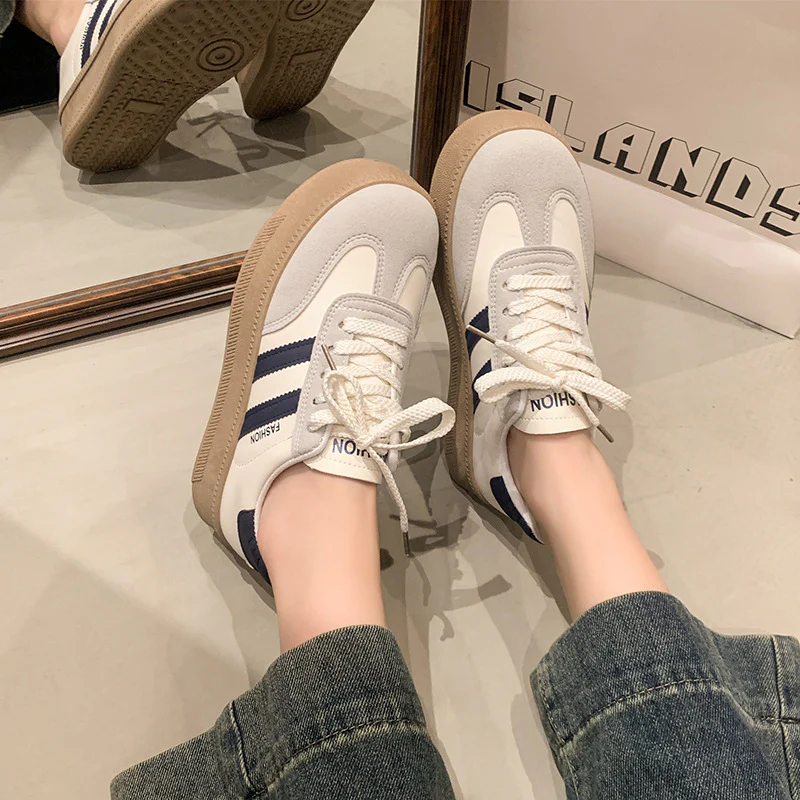 Damen Freizeit-Sneaker mit robustem Profil und modischem Design Heidi Mode - Image 2