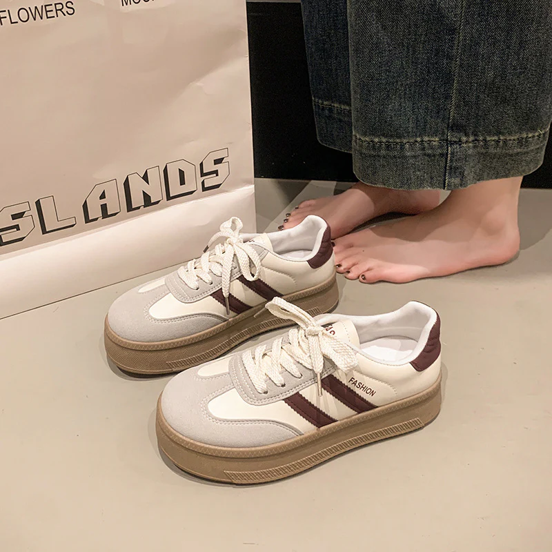 Damen Freizeit-Sneaker mit robustem Profil und modischem Design Heidi Mode - Image 5