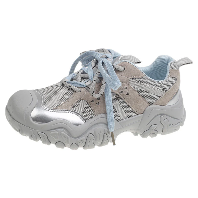 Damen Freizeit Sneakers mit atmungsaktiver Mesh-Oberfläche und robuster Gummisohle Heidi Mode - Image 7