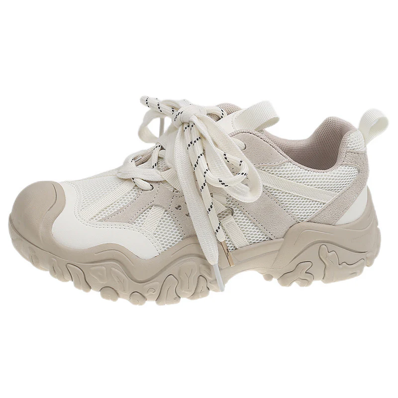Damen Freizeit Sneakers mit atmungsaktiver Mesh-Oberfläche und robuster Gummisohle Heidi Mode - Image 8