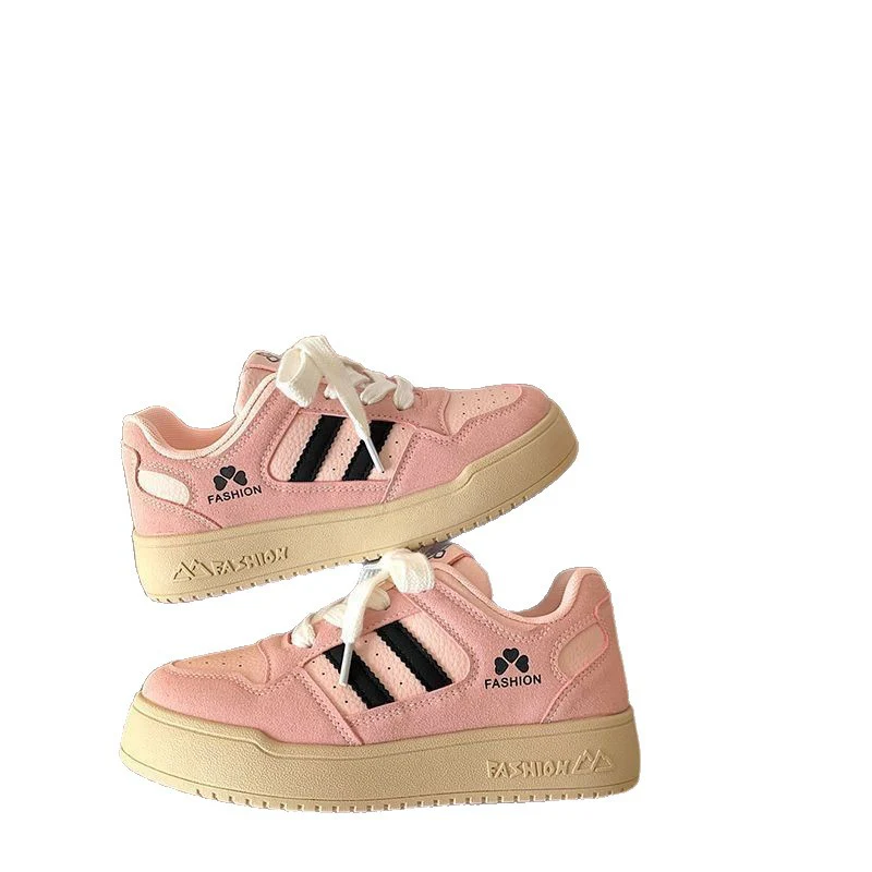 Damen Freizeit Sneakers mit gepolsterter Laufsohle und modischer Oberflächenstruktur Heidi Mode - Image 5