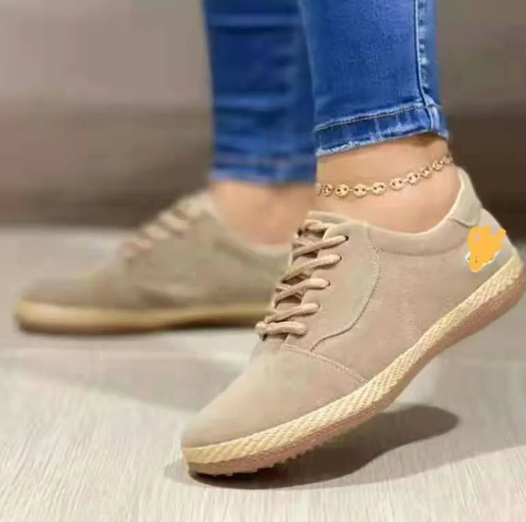 Damen Freizeit Sneakers mit hochwertiger Wildleder-Oberfläche und rutschfester Sohle Heidi Mode - Image 3