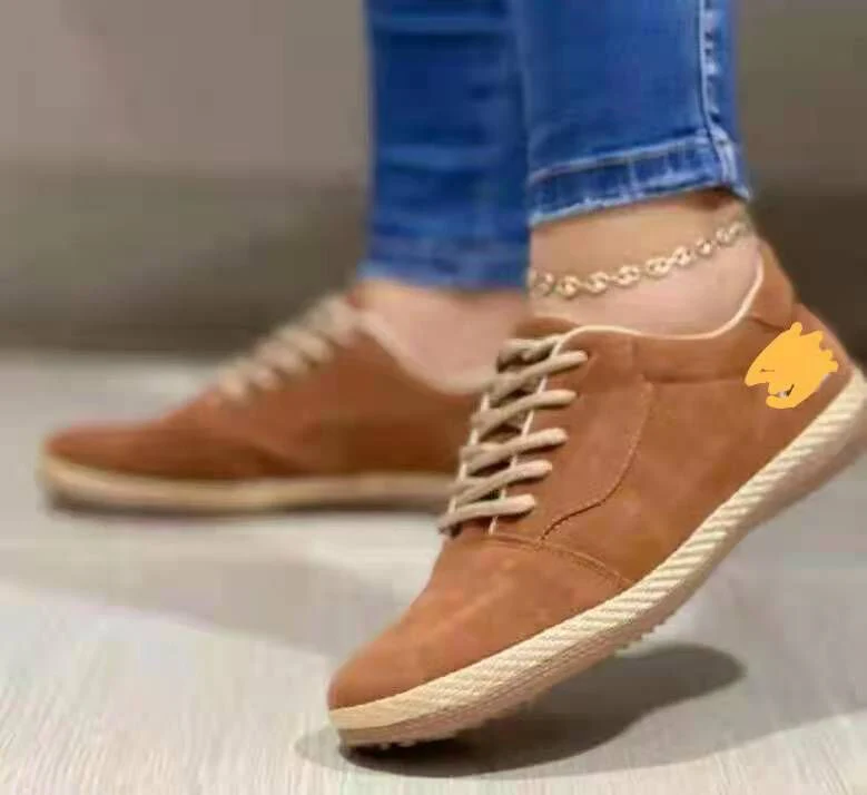 Damen Freizeit Sneakers mit hochwertiger Wildleder-Oberfläche und rutschfester Sohle Heidi Mode - Image 4