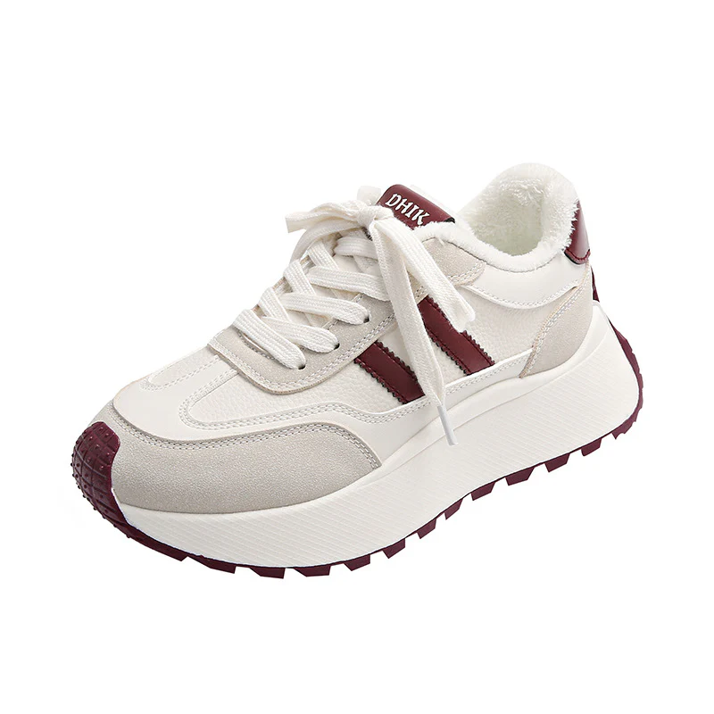 Damen Freizeit Sneakers mit kuscheligem Innenfutter und rutschfester Sohle Heidi Mode - Image 5