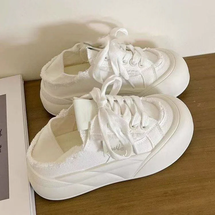 Damen Freizeit Sneakers mit lässiger Zerrkupfer-Optik und bequemer Dämpfung Heidi Mode - Image 3