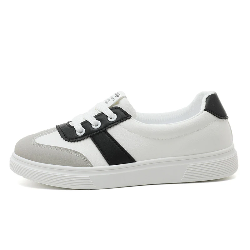 Damen Freizeit Sneakers mit modischem Farb- und Materialmix Heidi Mode - Image 6
