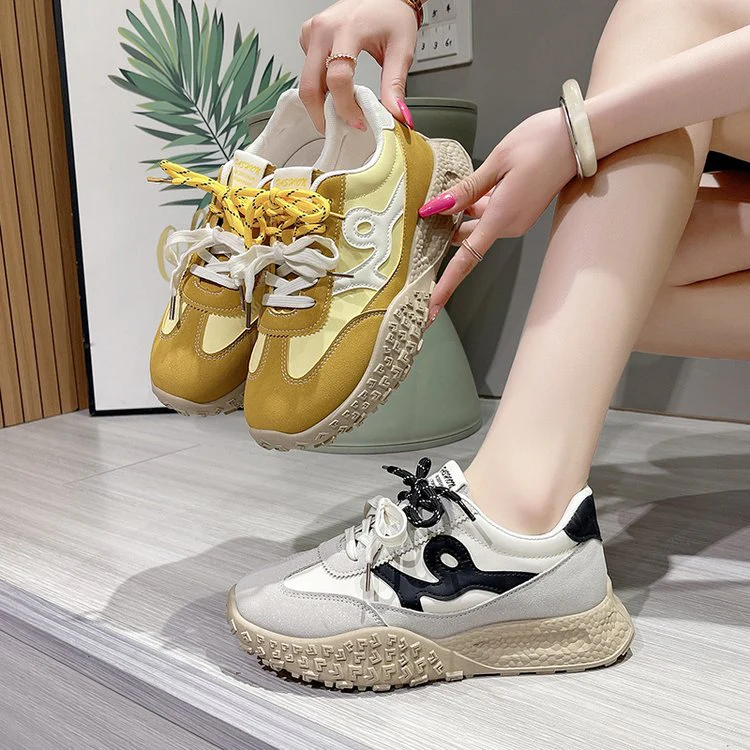 Damen Freizeit Sneakers mit überlegener Dämpfung und rutschfester Sohle Heidi Mode - Image 3