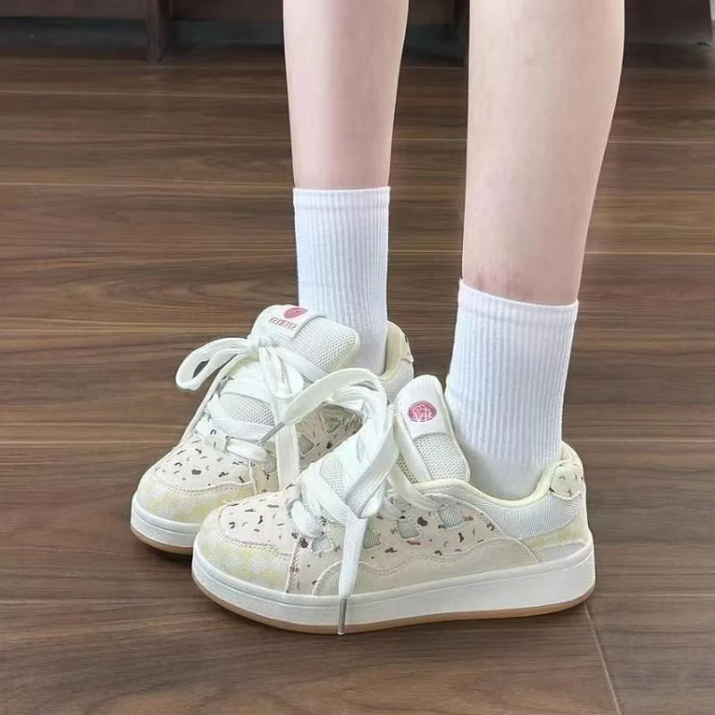 Damen Freizeit Sneakers mit verspieltem Tiermotiv und atmungsaktivem Obermaterial Heidi Mode - Image 6