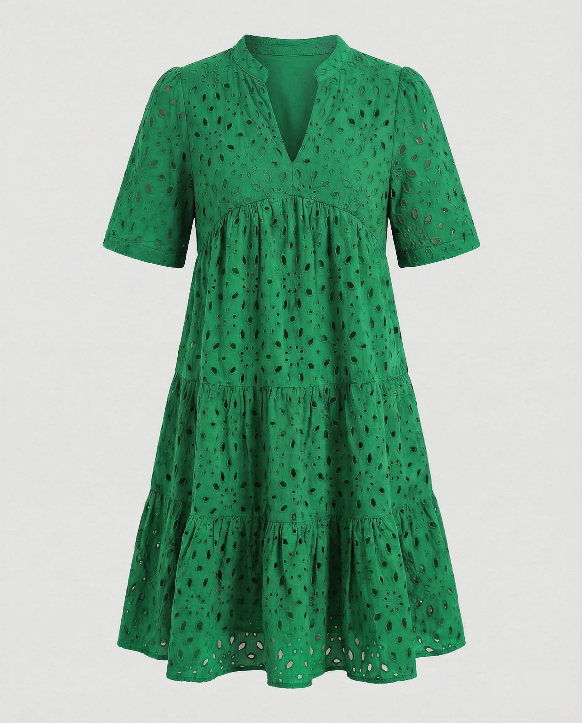 Freizeitkleid Damen mit Lochmuster - Image 12