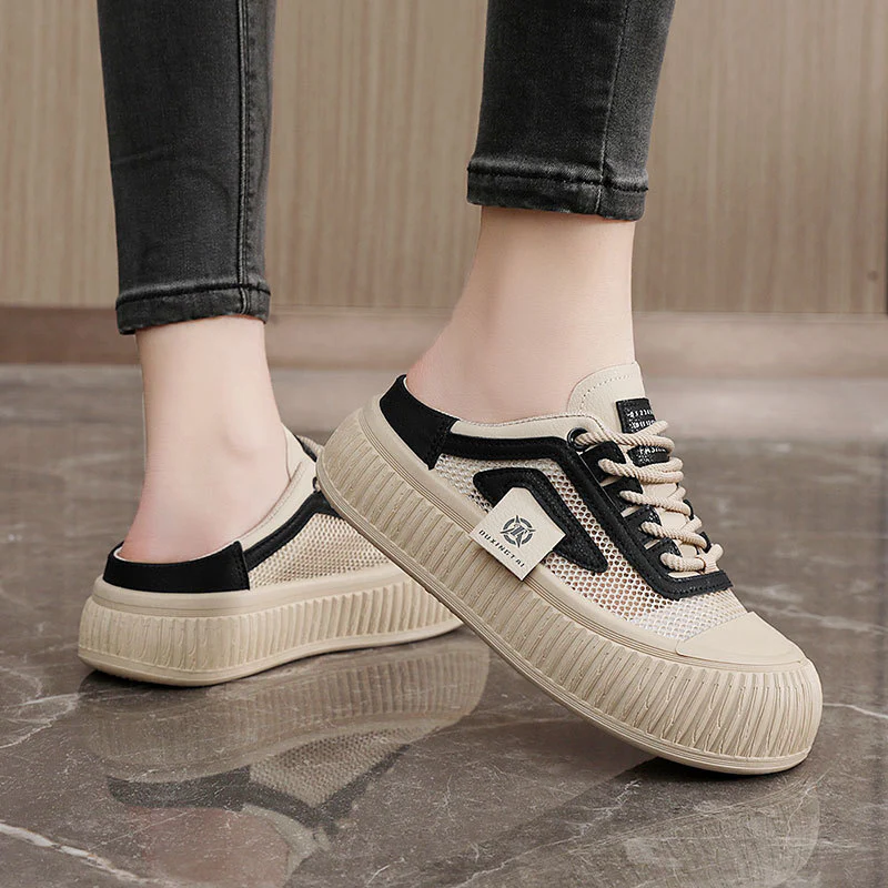 Damen Freizeitschuhe mit atmungsaktivem Mesh und rutschfester Sohle Heidi Mode - Image 4
