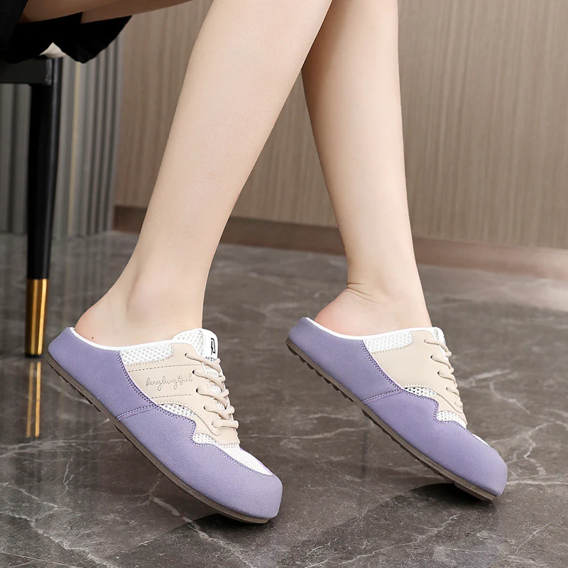 Damen Freizeitschuhe mit atmungsaktiven Mesh-Einsätzen und rutschfester Laufsohle Heidi Mode - Image 3