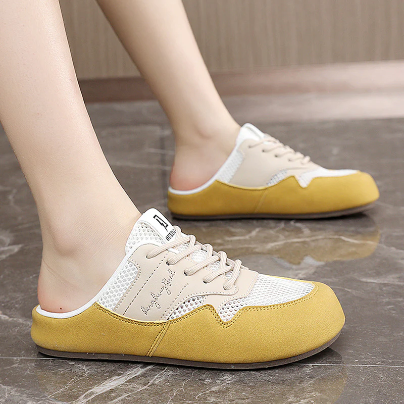 Damen Freizeitschuhe mit atmungsaktiven Mesh-Einsätzen und rutschfester Laufsohle Heidi Mode - Image 4