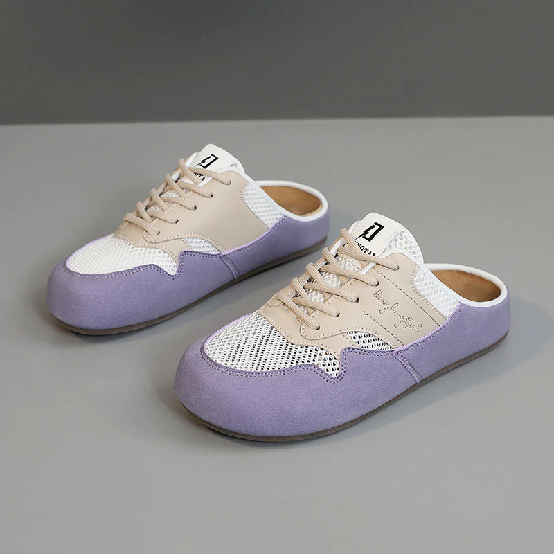 Damen Freizeitschuhe mit atmungsaktiven Mesh-Einsätzen und rutschfester Laufsohle Heidi Mode - Image 6