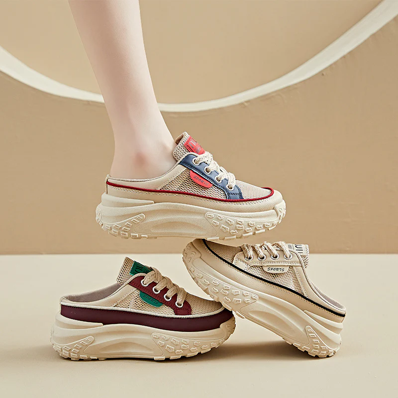 Damen Freizeitschuhe mit atmungsaktiver Mesh-Oberfläche und komfortabler Dämpfung Heidi Mode - Image 3