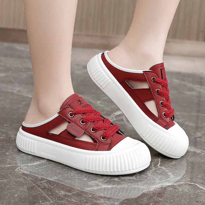 Damen Freizeitschuhe mit atmungsaktiver Mesh-Oberfläche und rutschfester Sohle Heidi Mode - Image 4