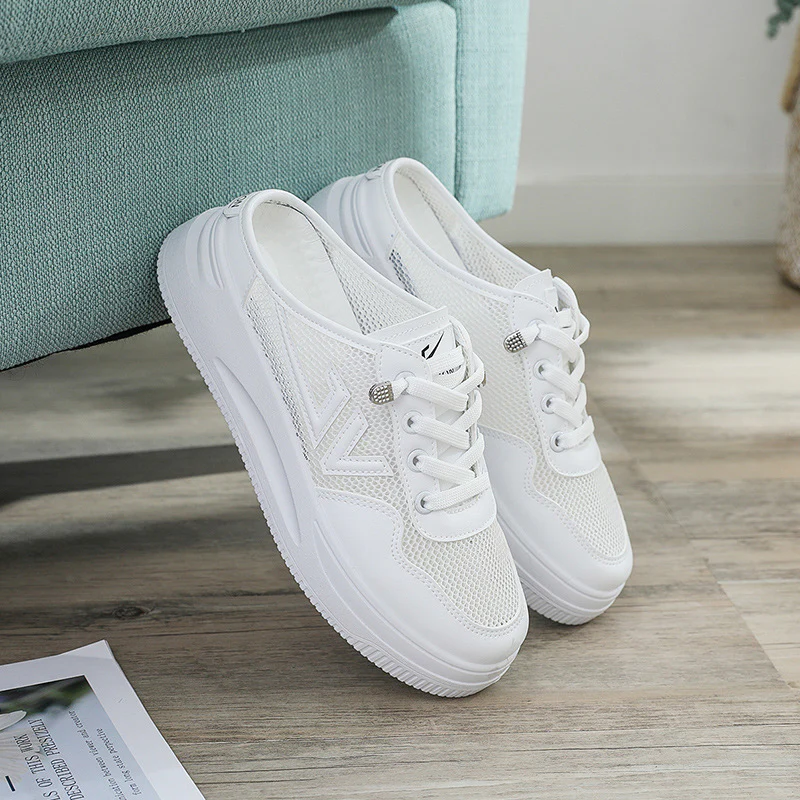 Damen Freizeitschuhe mit atmungsaktiver Netzstruktur und flexiblem Sohlenprofil Heidi Mode - Image 2