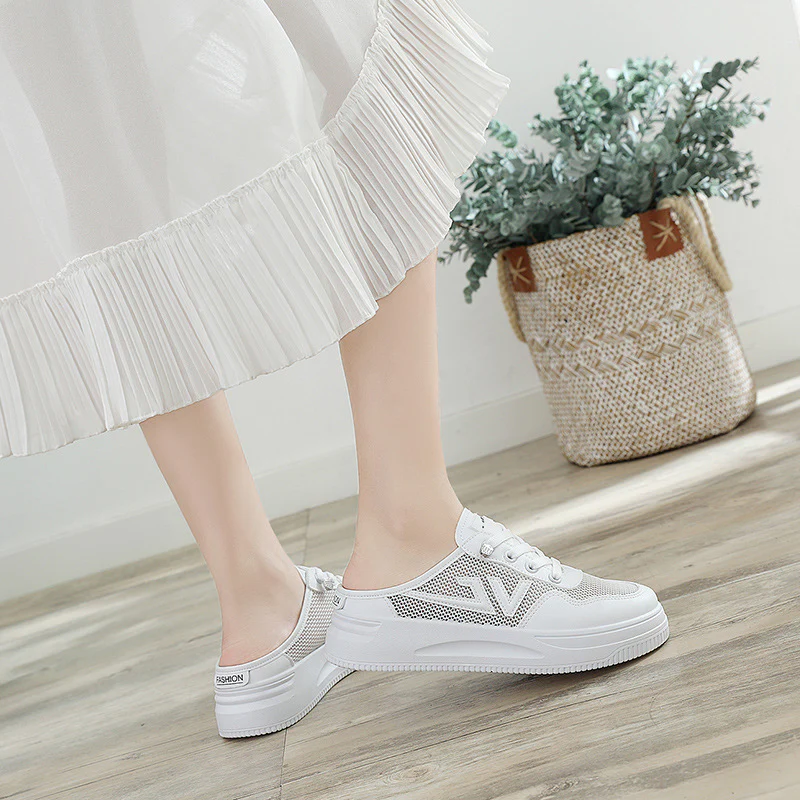 Damen Freizeitschuhe mit atmungsaktiver Netzstruktur und flexiblem Sohlenprofil Heidi Mode - Image 3