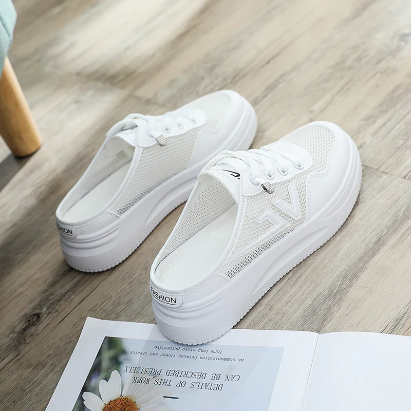 Damen Freizeitschuhe mit atmungsaktiver Netzstruktur und flexiblem Sohlenprofil Heidi Mode - Image 7