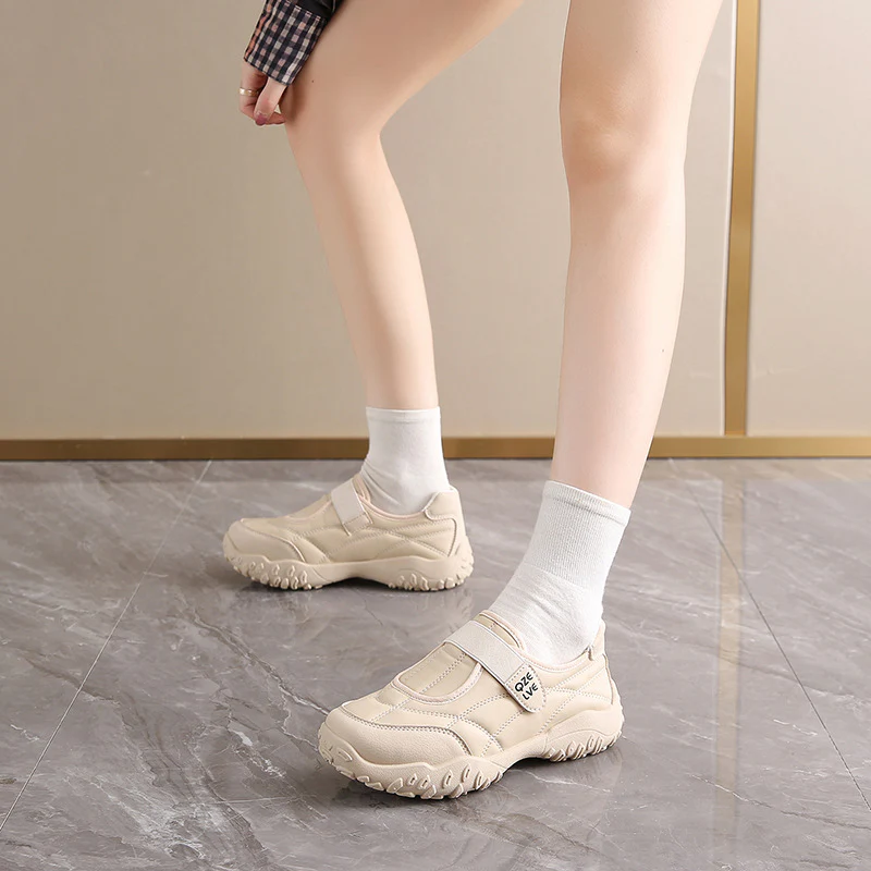 Damen Freizeitschuhe mit elastischem Klettverschluss und rutschfester Sohle Heidi Mode - Image 3