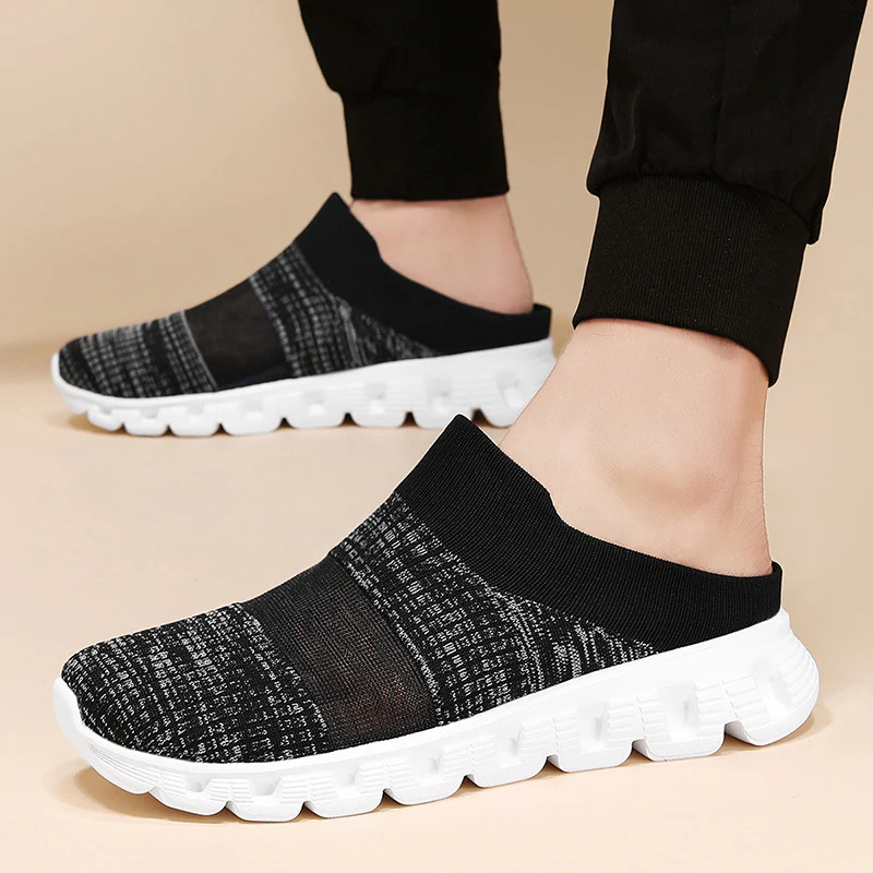 Damen Freizeitschuhe mit flexiblem Strick-Obermaterial und rutschfester Laufsohle Heidi Mode - Image 3