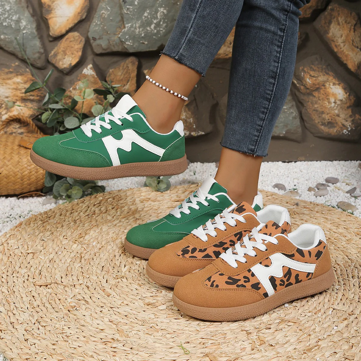 Damen Freizeitschuhe mit rutschfester Gummisohle und atmungsaktivem Obermaterial Heidi Mode - Image 2