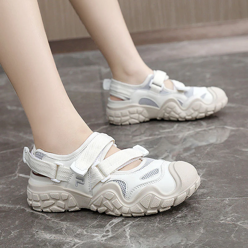 Damen Freizeitschuhe mit rutschfester Sohle und atmungsaktiver Obermaterialstruktur Heidi Mode - Image 3