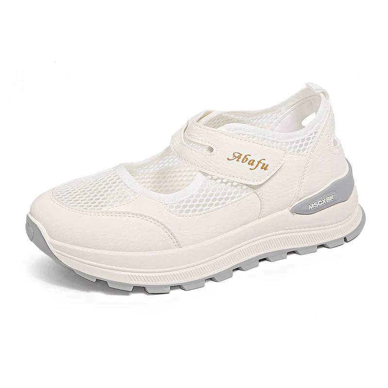 Damen Freizeitsneaker mit atmungsaktivem Mesh-Obermaterial und gepolsterter Innensohle Heidi Mode - Image 6