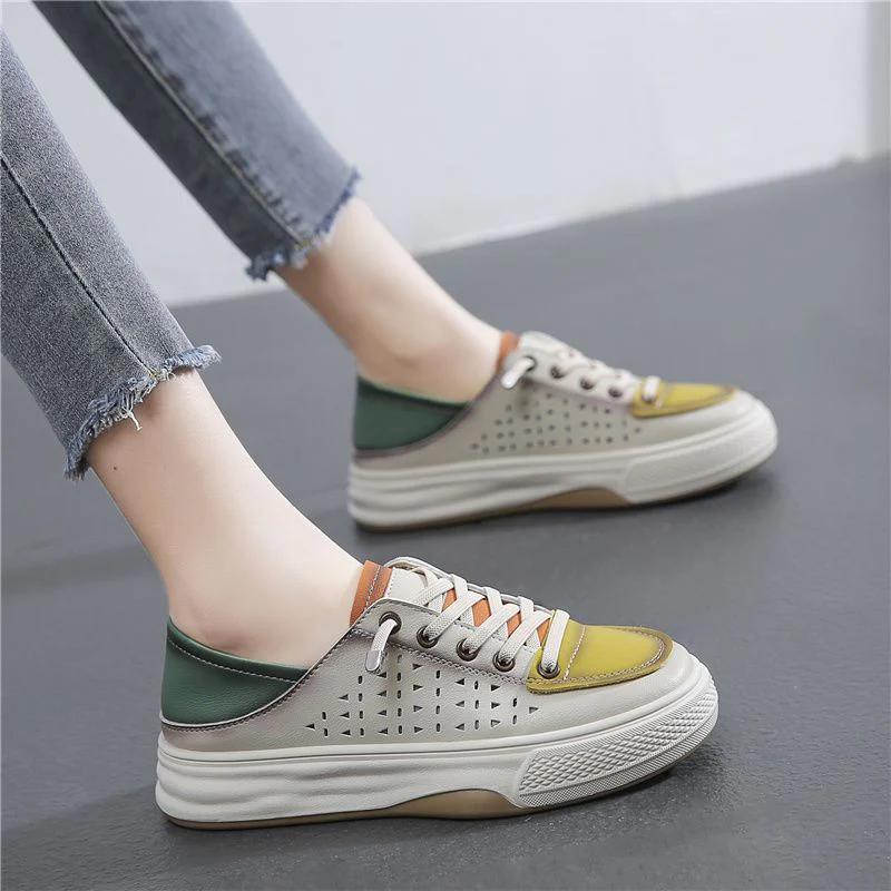 Damen Freizeitsneaker mit atmungsaktivem Obermaterial Heidi Mode - Image 4