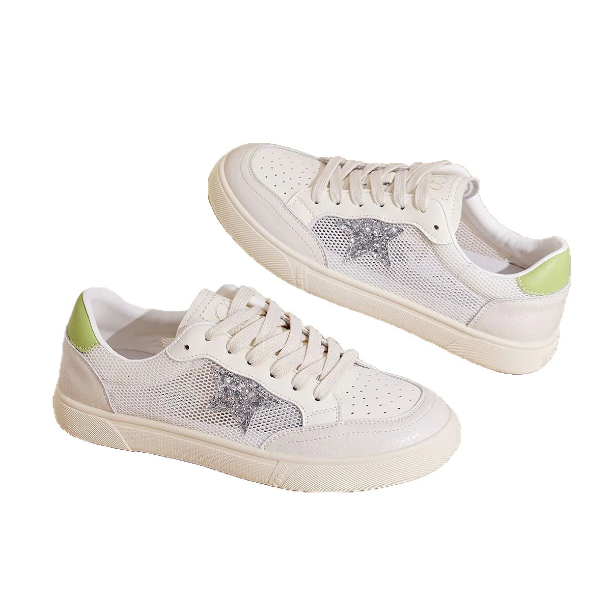 Damen Freizeitsneaker mit atmungsaktiver Mesh-Oberfläche und stabiler Sohle Heidi Mode - Image 5