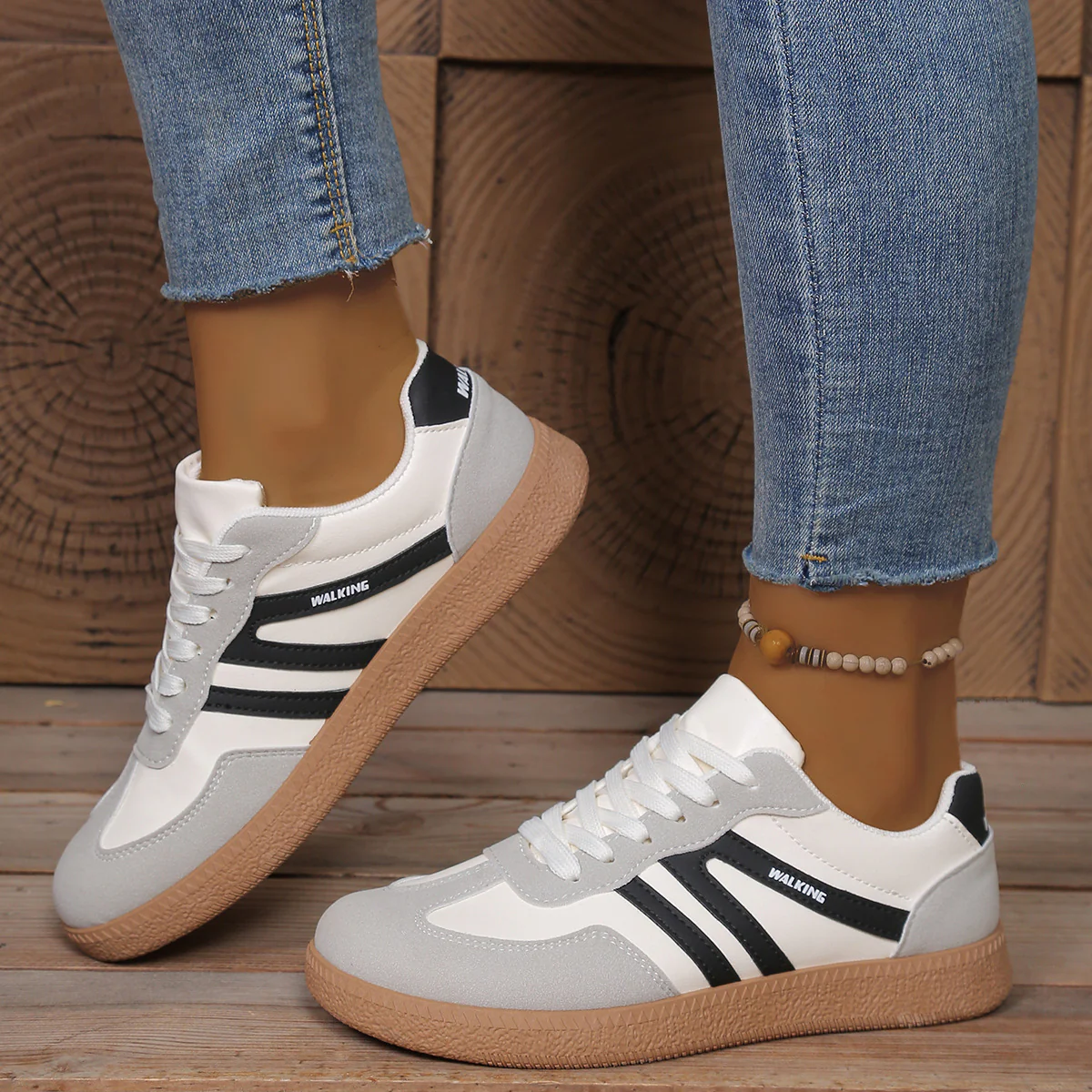 Damen Freizeitsneaker mit flexibler Laufsohle und atmungsaktivem Obermaterial Heidi Mode