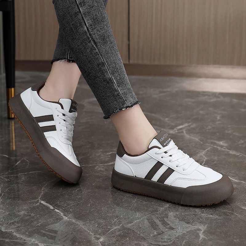 Damen Freizeitsneaker mit gepolsterter Innensohle und rutschfester Sohle Heidi Mode - Image 3