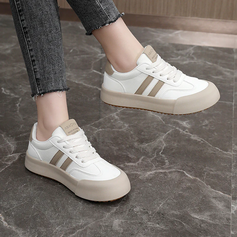 Damen Freizeitsneaker mit gepolsterter Innensohle und rutschfester Sohle Heidi Mode - Image 4