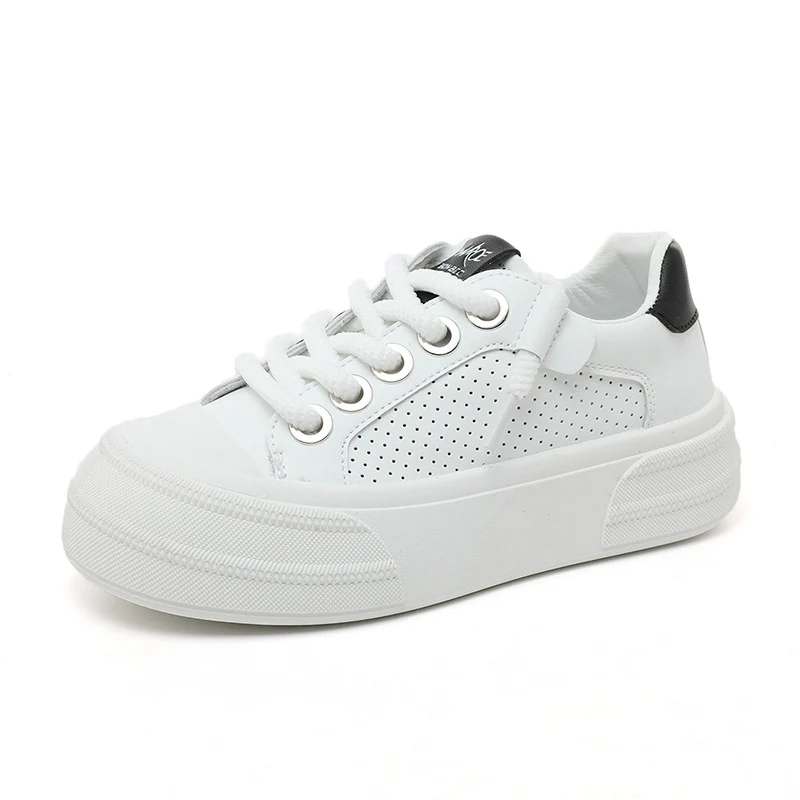 Damen Freizeitsneaker mit perforiertem Obermaterial und modischem Design Heidi Mode - Image 5