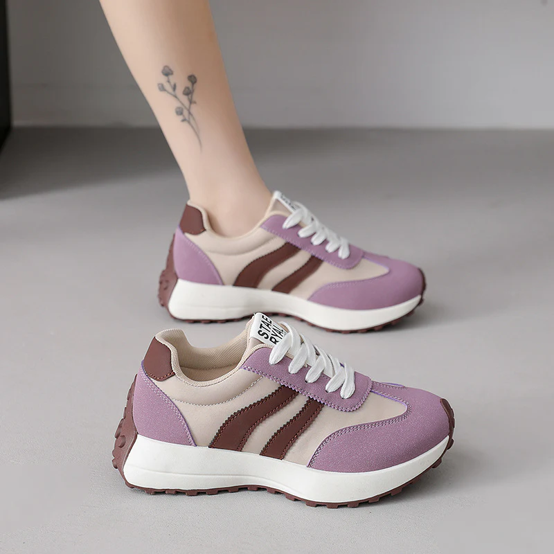 Damen Freizeitsneaker mit rutschfester Sohle und atmungsaktiver Mesh-Oberfläche Heidi Mode - Image 4