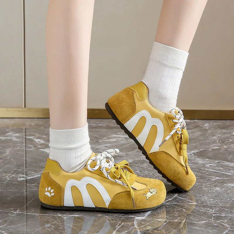 Damen Freizeitsneaker mit tierischem Design und bequemer Dämpfung Heidi Mode - Image 3