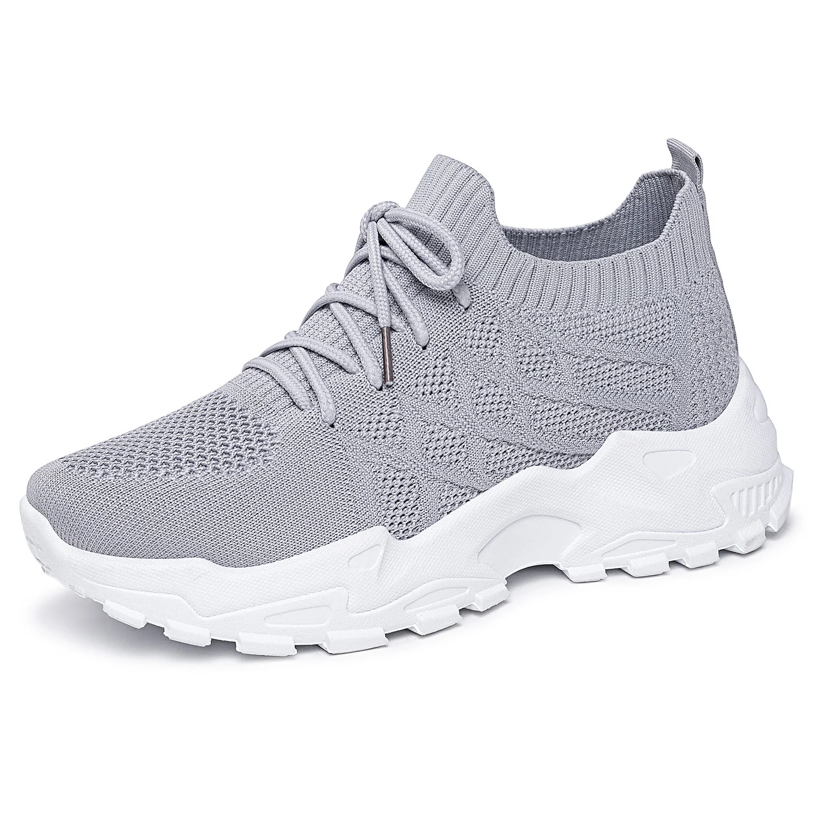 Damen Freizeitsneakers mit atmungsaktivem Strickoberteil und dämpfender Sohle Heidi Mode - Image 6