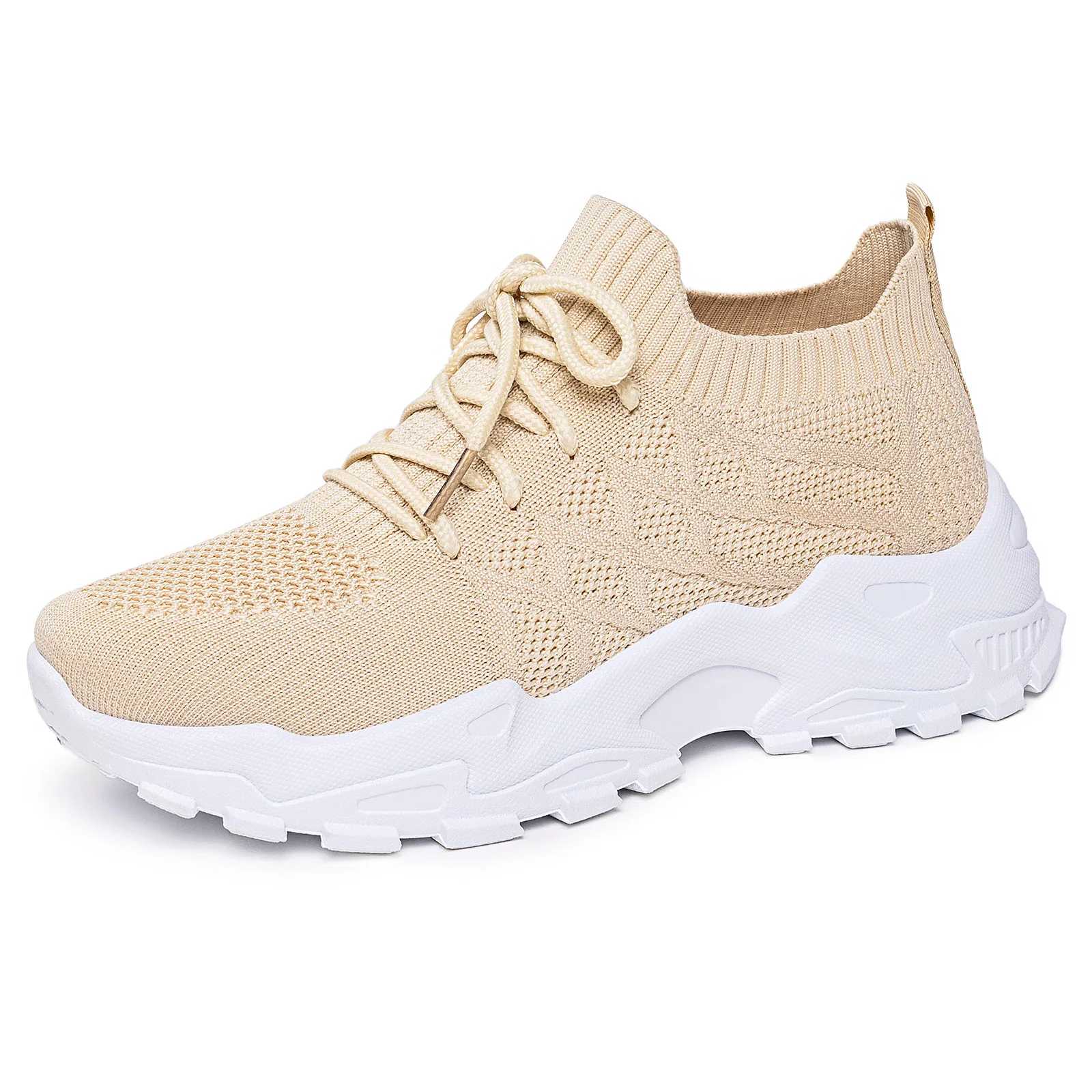 Damen Freizeitsneakers mit atmungsaktivem Strickoberteil und dämpfender Sohle Heidi Mode - Image 8