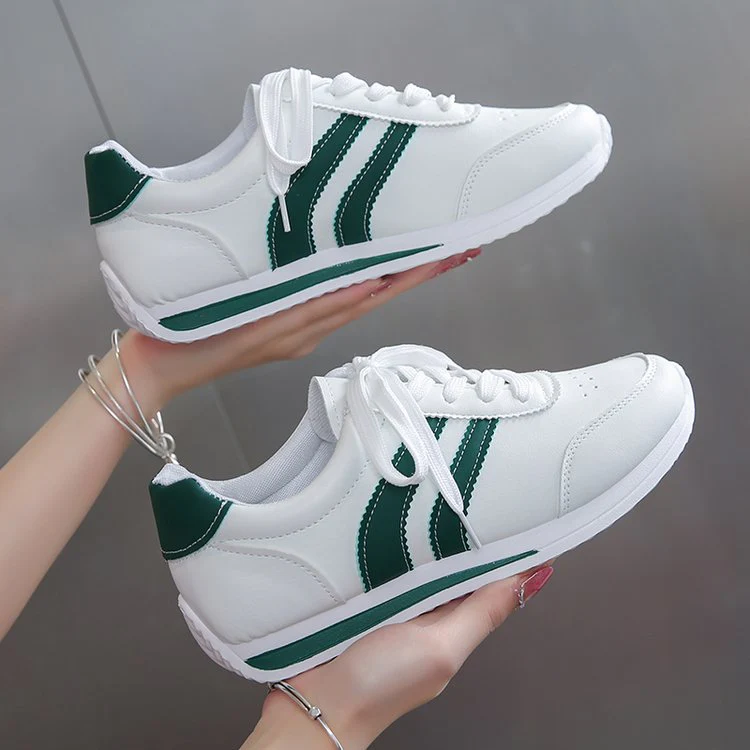Damen Freizeitsneakers mit atmungsaktiven Einsätzen und rutschfester Sohle Heidi Mode - Image 2