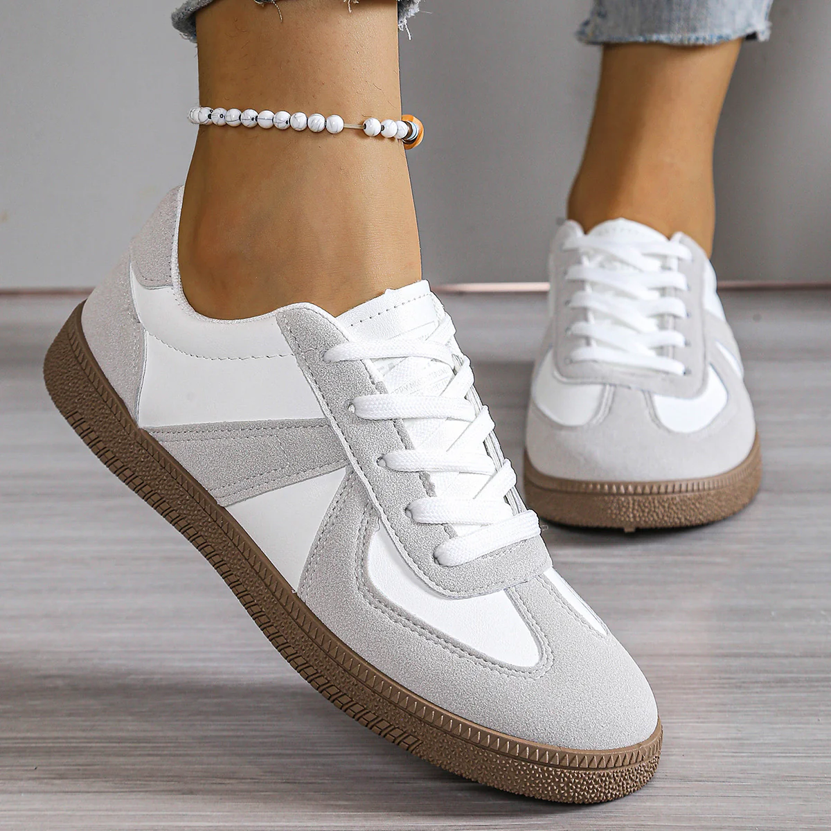 Damen Freizeitsneakers mit bequemer Dämpfung und hochwertigem Obermaterial Heidi Mode - Image 3