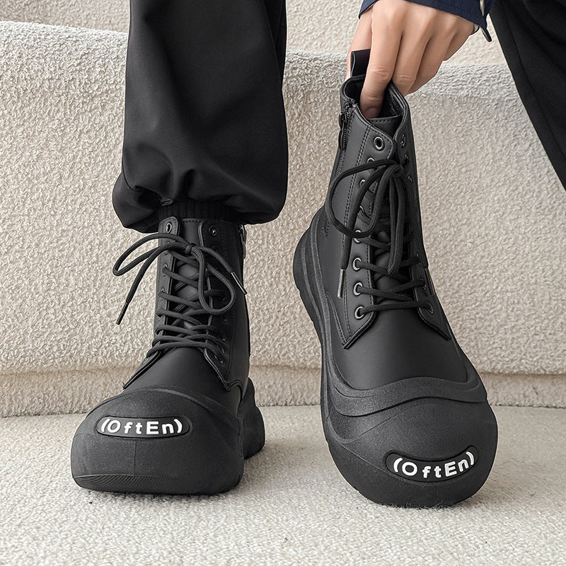 Damen Freizeitstiefel mit robusten Profilsohlen von Heidi Mode - Image 4