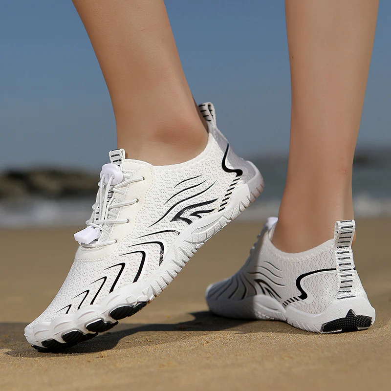 Damen Funktionale Freizeitschuhe mit elastischem Verschlusssystem Heidi Mode - Image 2
