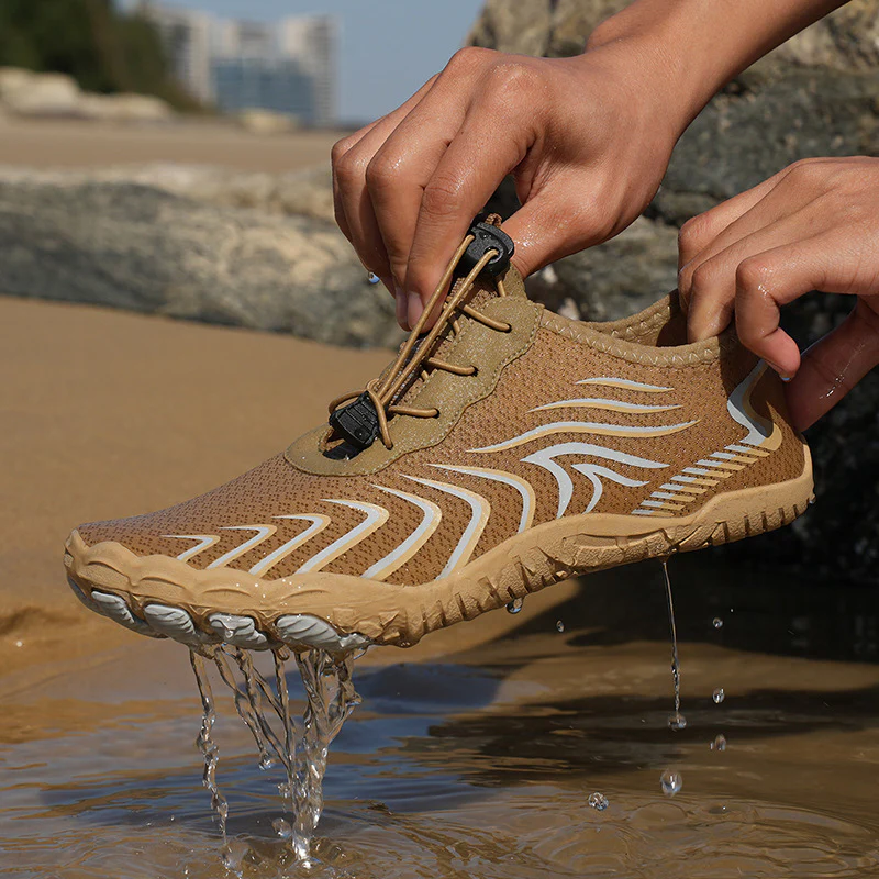 Damen Funktionale Freizeitschuhe mit elastischem Verschlusssystem Heidi Mode - Image 3