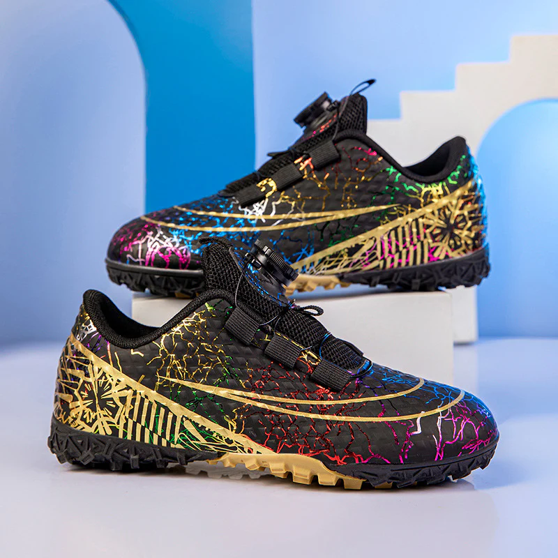 Damen Fußball-Sneaker mit innovativem Schnellschnürsystem und rutschfester Laufsohle Heidi Mode - Image 3