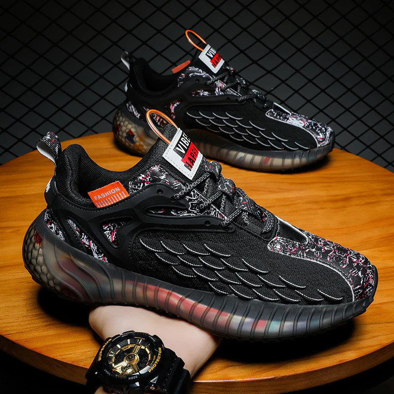 Damen Futuristische High-Tech Sneakers mit innovativer Dämpfungstechnologie Heidi Mode - Image 2
