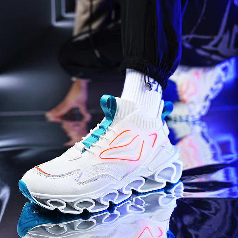 Damen futuristische Performance Sneakers mit dynamischer Dämpfungstechnologie Heidi Mode - Image 3
