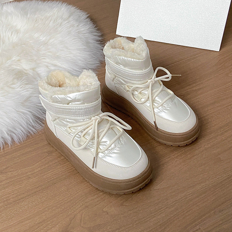 Damen gefütterte High-Top Stiefel Heidi Mode - Image 2